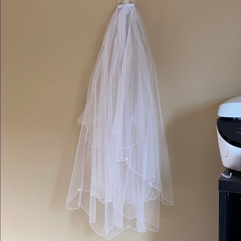 EUC Wedding veil
